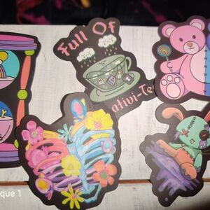 Colorful Sticker Set with Cute Designs